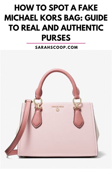 how to know if my michael kors bag is real|michael kors purse authentic.